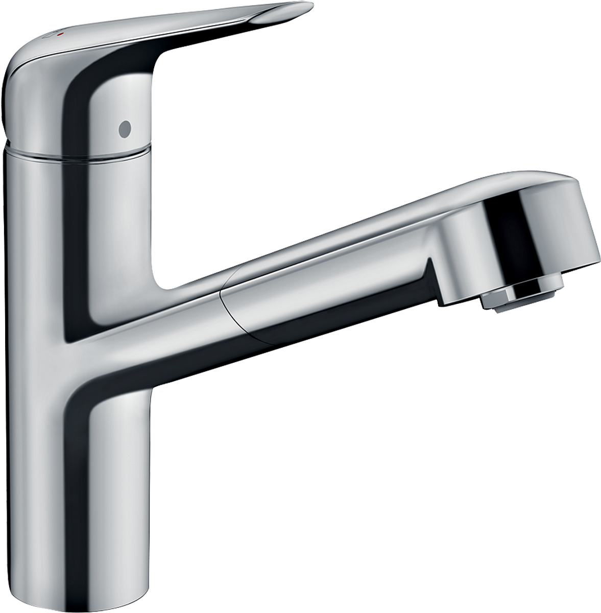 HANSGROHE Focus M42 Páková kuchyňská baterie 150, vytahovací výtok, 1jet #71814000 - chrom