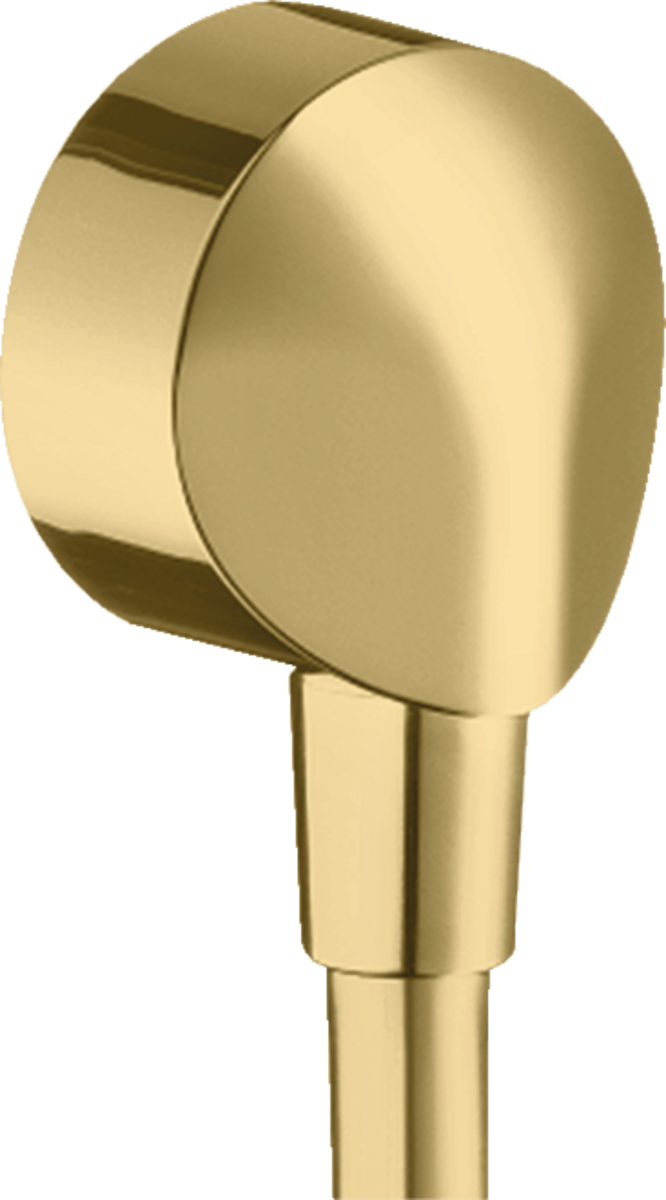 HANSGROHE FixFit Přípojka hadice E bez zpětného ventilu #27454990 - leštěný vzhled zlata