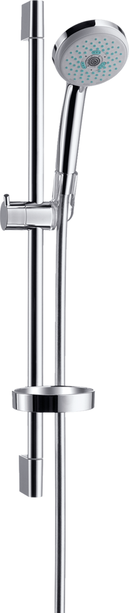 HANSGROHE Croma 100 sprchový set Multi EcoSmart se sprchovou tyčí 65 cm a mýdlenkou #27777000