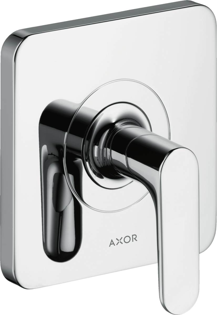 HANSGROHE AXOR Citterio M Uzavírací ventil s podomítkovou instalací, s páčkovou rukojetí #34960000 - chrom