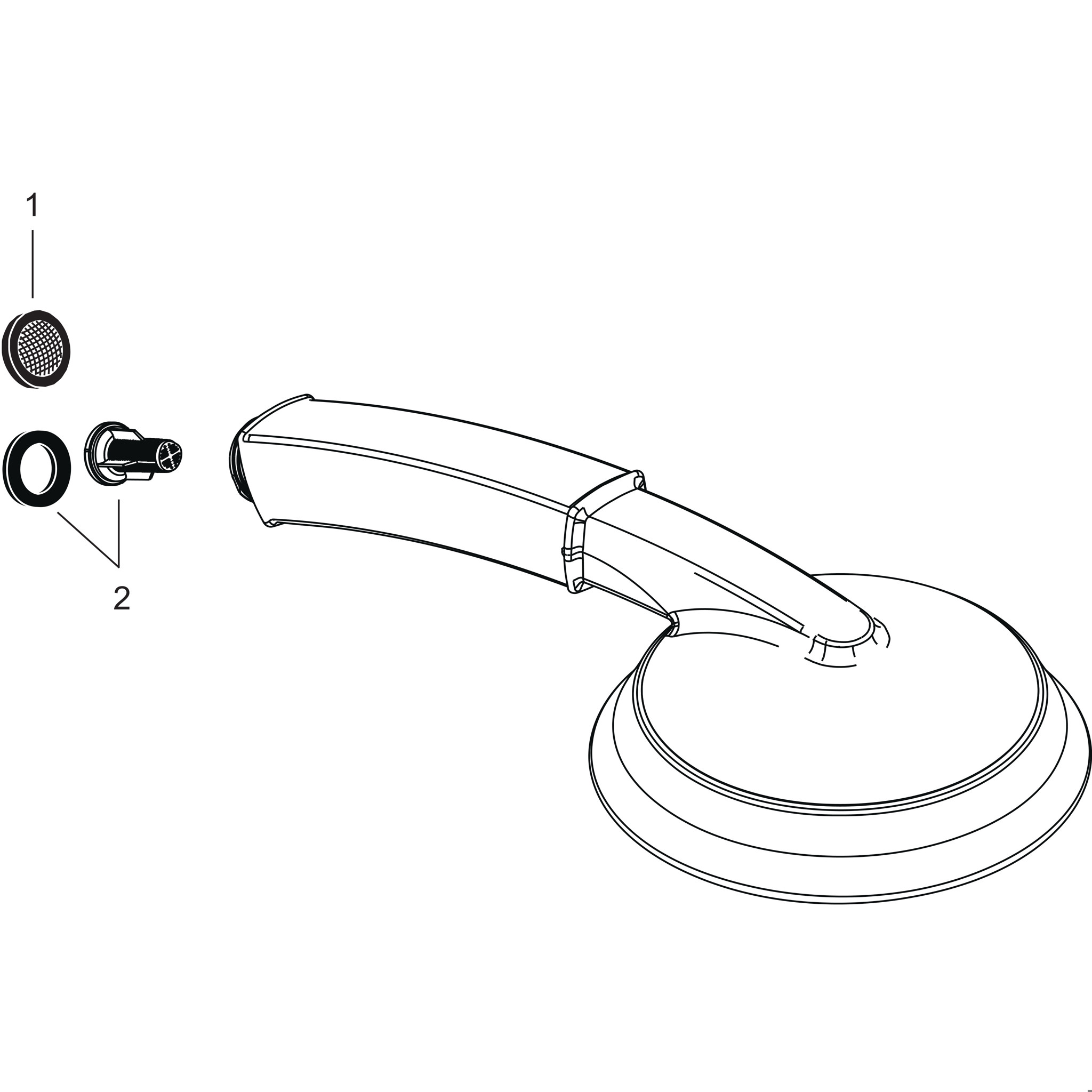 HANSGROHE Ruční sprcha Raindance Classic 100 3jet #28548000