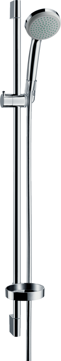 HANSGROHE Croma 100 Mono sprchový set se sprchovou tyčí 90 cm a mýdlenkou #27724000 - chrom