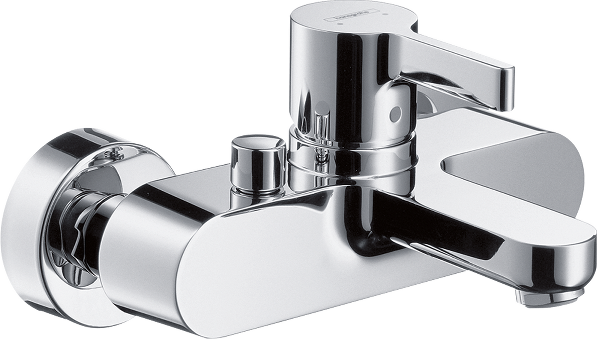 HANSGROHE Jednopáková vanová baterie Metris S pro povrchovou montáž #31460000