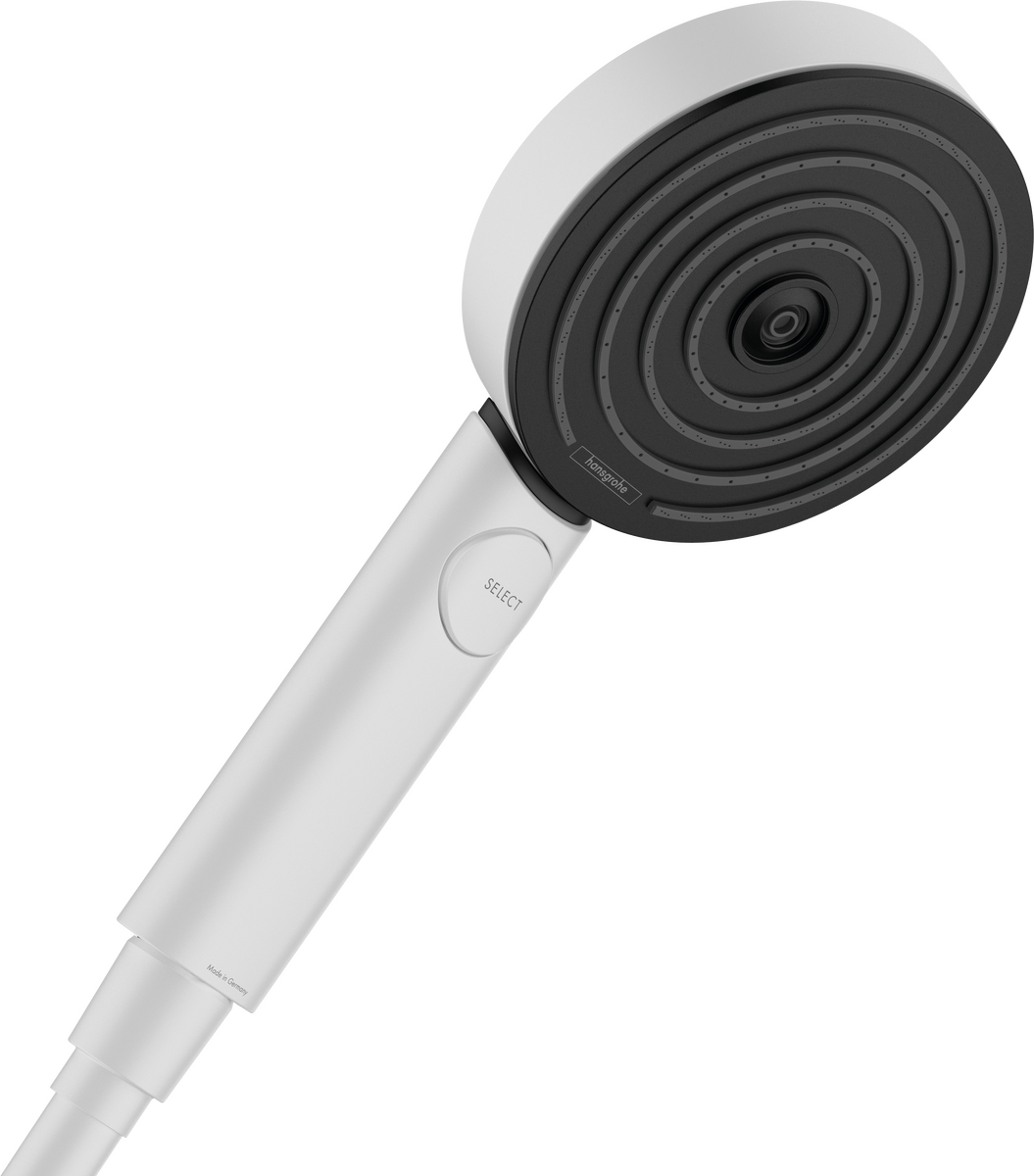 HANSGROHE Pulsify Select S ruční sprcha 105 3jet Relaxation EcoSmart #24111700 - bílá mat