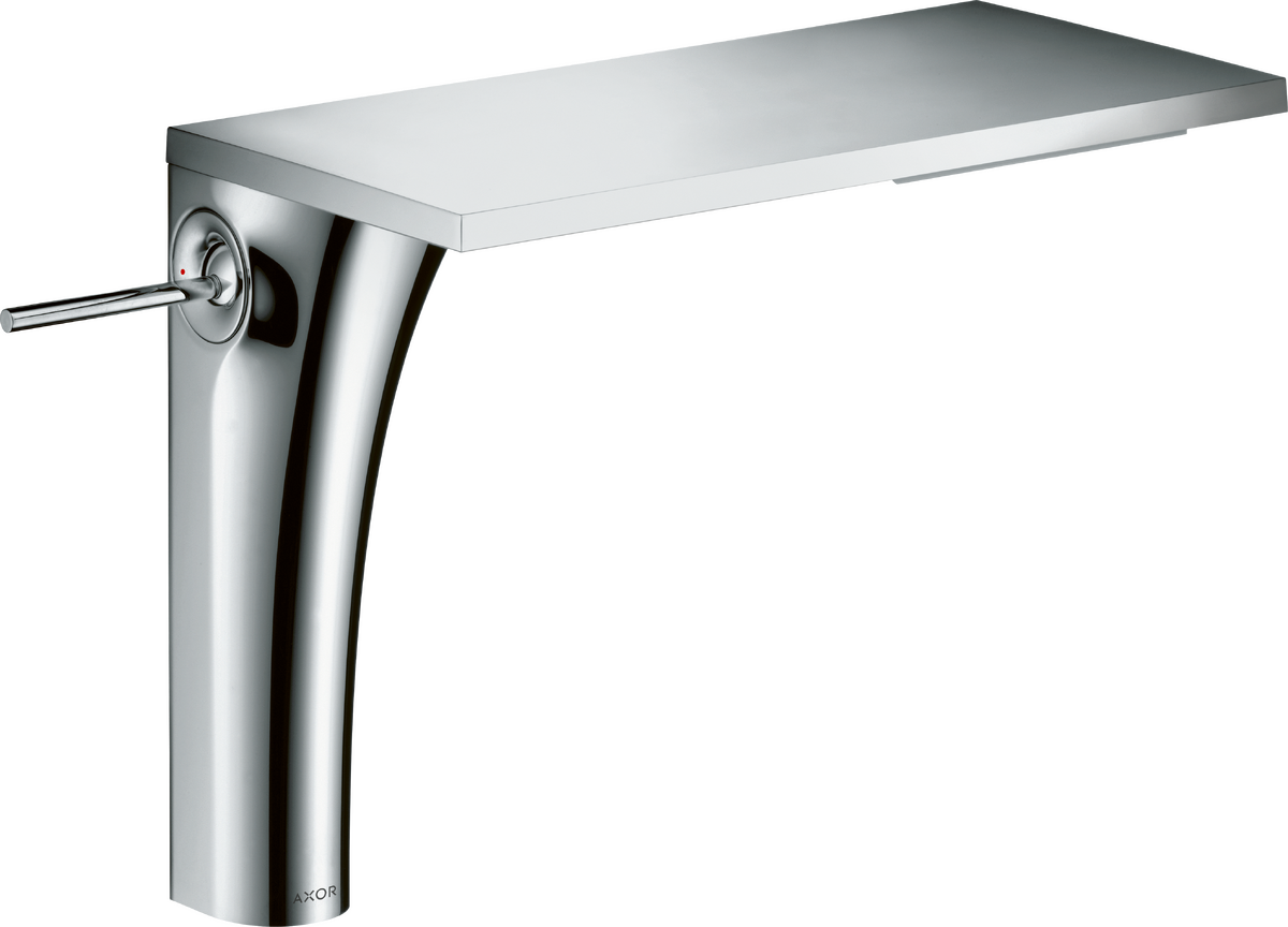 HANSGROHE AXOR Massaud Páková umyvadlová baterie 220 pro umyvadlovou mísu s odtokovou soupravou #18020000 - chrom