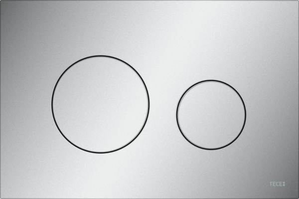 TECEloop ovládací tlačítko, dual #9240922 - chrom mat