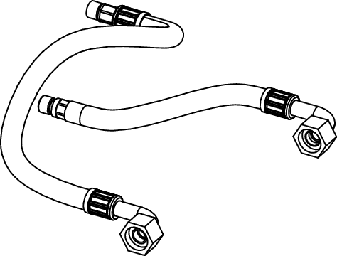 TECE ND pancéřové hadičky, 2ks #9820471