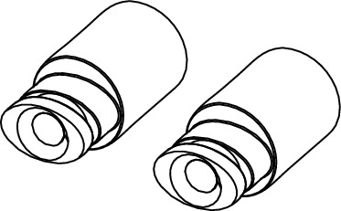 TECE Upevňovací šrouby „easy fit“ 9820496