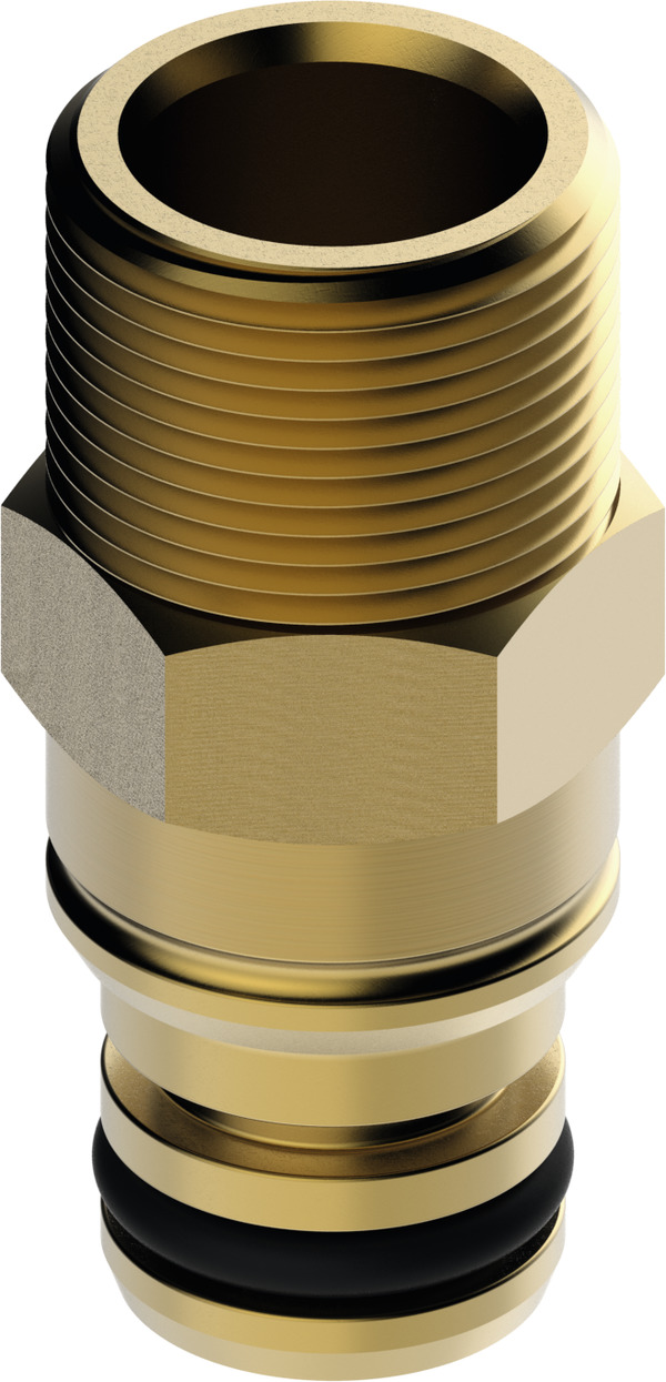 TECE ND vsuvka pro připojení vody 1/2", vnější závit, O-kroužek #9820234