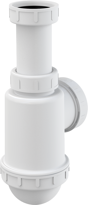 ALCA PLAST sifon dřezový s převlečnou maticí 6/4" #A443-DN50/40