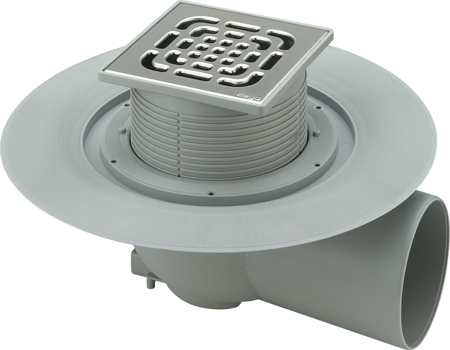 VIEGA Advantix-podlahový odtok systémový rozměr 145 DN 70 557164 / 4955.1