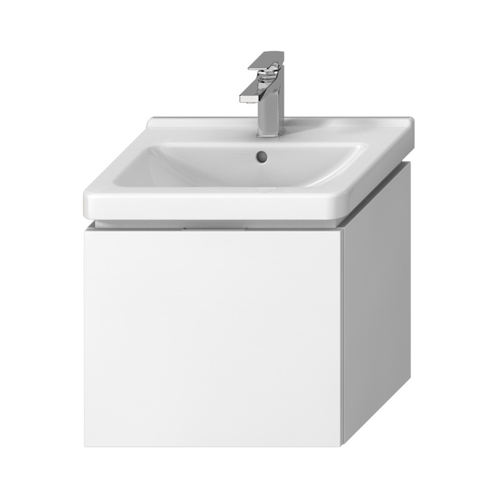 JIKA Cubito Pure, skříňka pod umyvadlo 1 zásuvka bílá 55cm - H40J4223015001