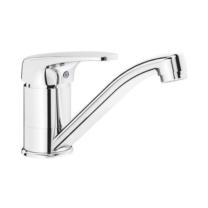 JIKA Deep by Jika, dřezová stojánková baterie, výtok 143 mm H3511U10042201 chrom