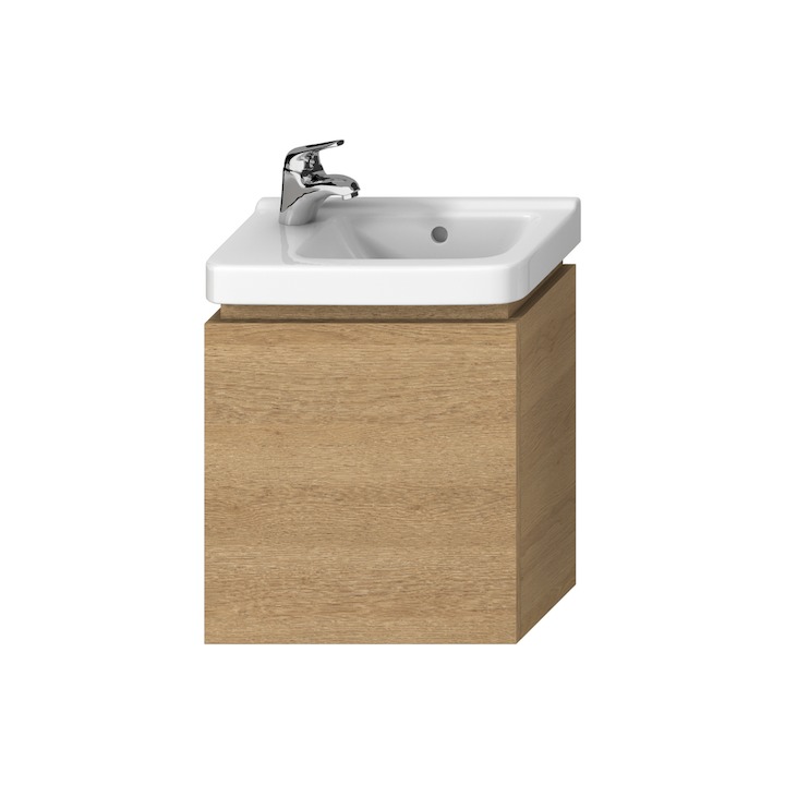 JIKA CUBITO PURE skříňka pod asymetrické umývátko 45cm #H40J4201005191 - dub