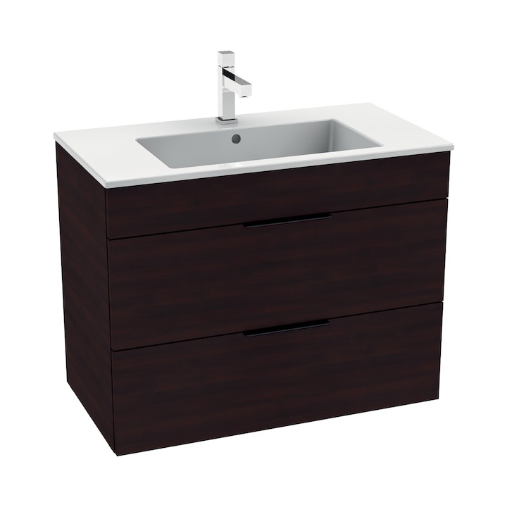 JIKA CUBE skříňka s umyvadlem 80x43cm #H4537621763021 - tm.dub VÝROBA UKONČENA