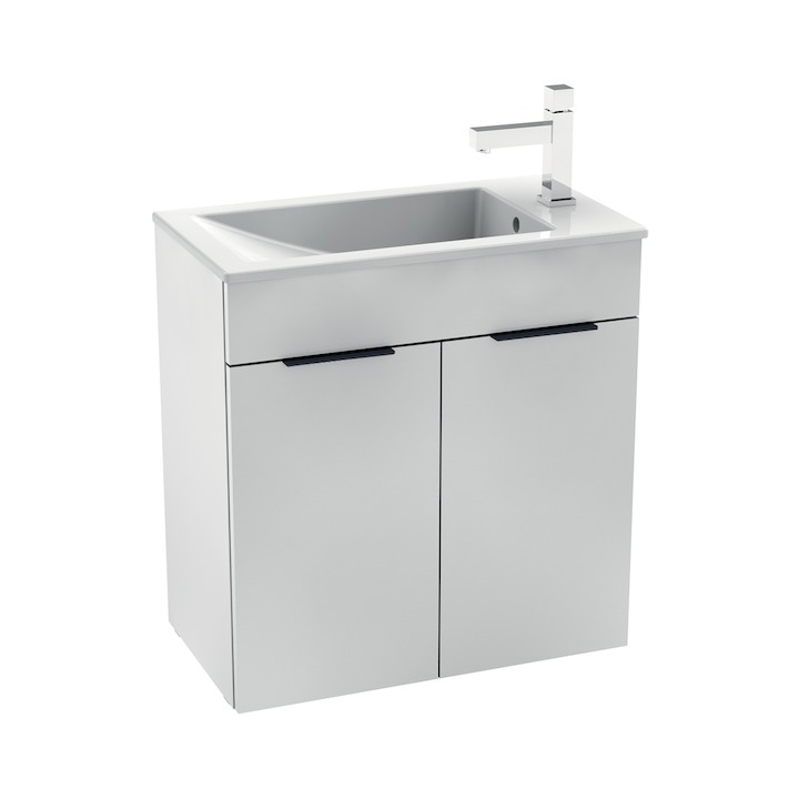 JIKA CUBE skříňka se 3 dvířky vč.umyvadla 60x34cm #H4536311763001 VÝROBA UKONČENA