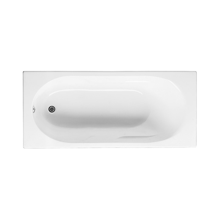 JIKA Lyra Plus, obdélníková vana 160x70 cm akrylát H2308390000001 bílá