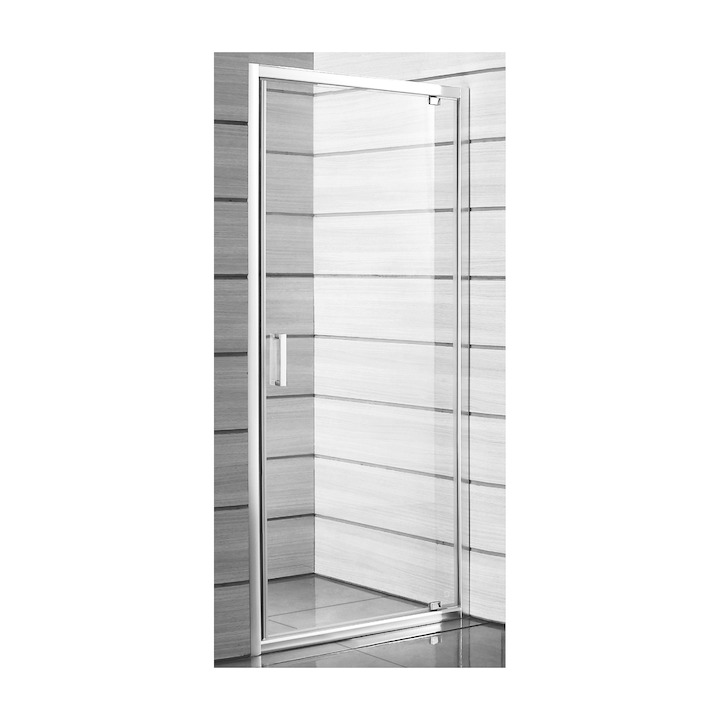JIKA Lyra Plus, sprchové dveře 80x190 cm bílé H2543810006681