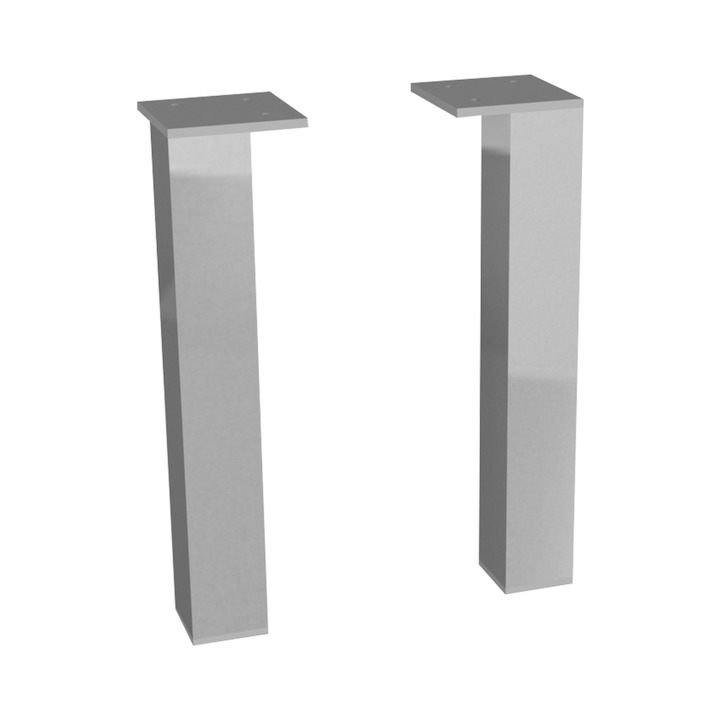 JIKA Cube, nohy 240 mm chrom, H4944021760001