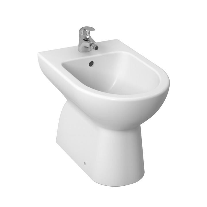JIKA Lyra Plus, stojící bidet včetně instalační sady H8323800003041 bílý