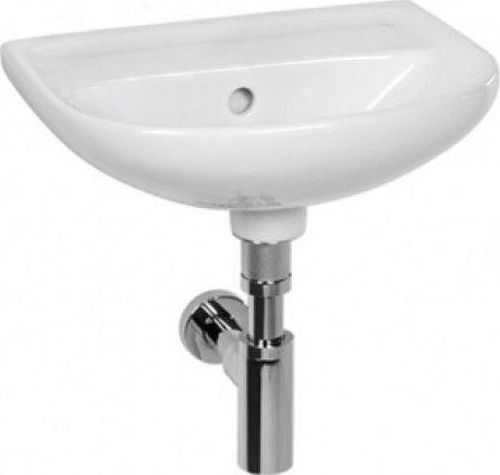 JIKA Lyra Plus, umývátko 40x31 cm, bez otvoru pro baterii, s přepadem H8153810001091 bílé