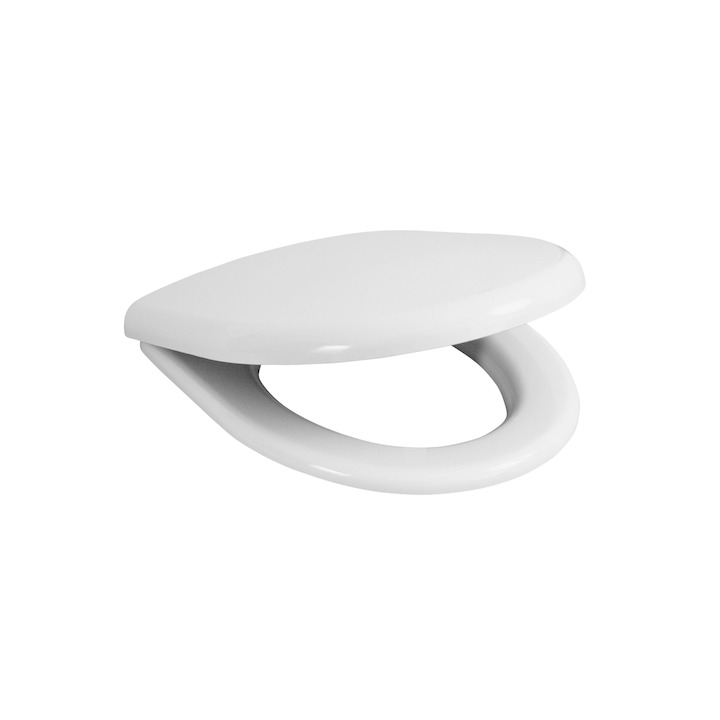 JIKA Deep by Jika, WC sedátko s poklopem, ocelové úchyty H8932813000631 bílé