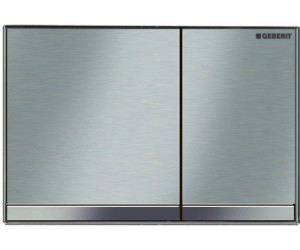 Ovládací tlačítko GEBERIT Sigma60 pro dvojité splachování 115.796.GH.1 kartáčovaný chrom